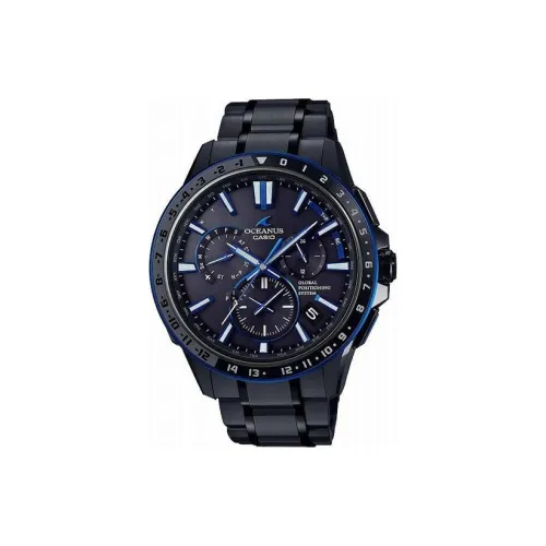 CASIO Sea God Collection Солнечный кварцевый механизм титановый ремешок часы для мужчин черный циферблат