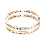 Пара браслетов с римскими цифрами