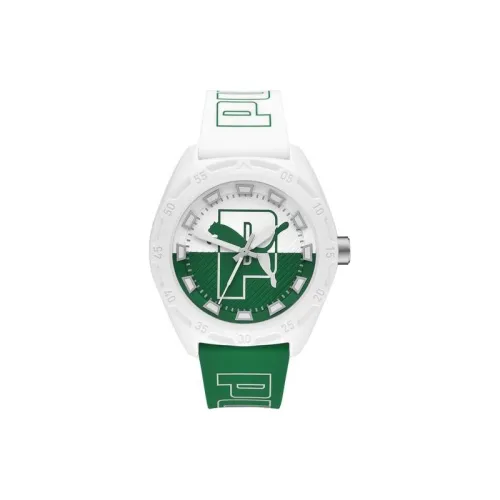 PUMA Кварцевый механизм Мужские часы 44mm*10mm Зеленый