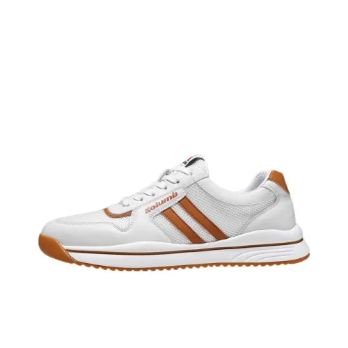 KOLUMB Casual Низкий Топ Белый Желтый Мужской