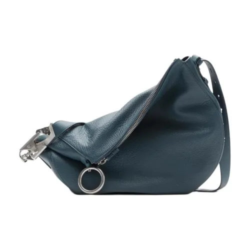 Burberry Knight Телячья кожа Сумка через плечо Сумка на плечо Женская Озерный Синий