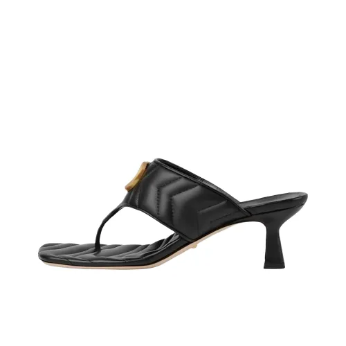 GUCCI Шлепанцы Черные Женские