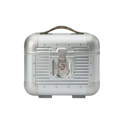 GUCCI Серебряный Алюминиевый Кейс для Макияжа Хранение Коробка Мини Женский Серебряный