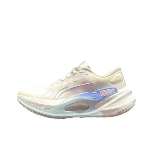 LINING Furious Rider 7,0 Амортизация Износостойкие Низкие Кроссовки для Бега Женские Розовые Фиолетовые