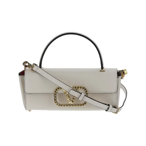 Valentino GARAVANIRockstud Телячья кожа Сумка через плечо Сумка на плечо Женская Белая