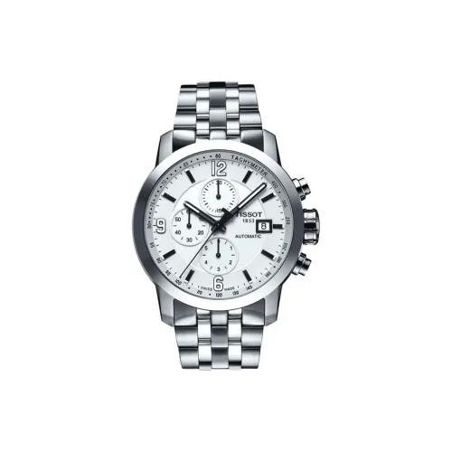 TISSOT Автоматический Механический Механизм Мужские Часы Junchi 200 Series 44mm*16,28mm Белые