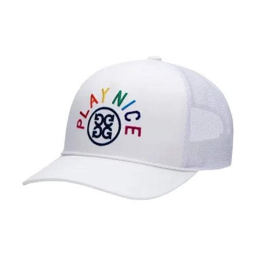 GFORE Нейлон Хлопок Эластан Смесь Кепки Унисекс Белый