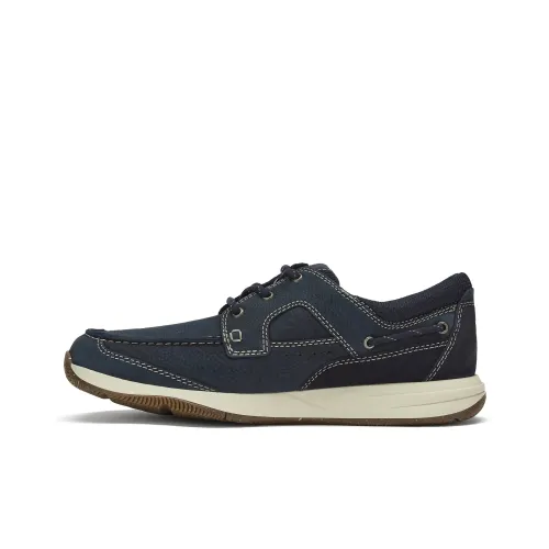 Clarks Casual Низкий Топ Морской Синий Мужской