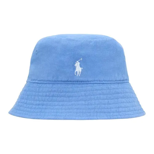 Polo Ralph Lauren Linen Bucket Hats Unisex Blue Поло Ральф Лорен Лён Панама Унисекс Синий