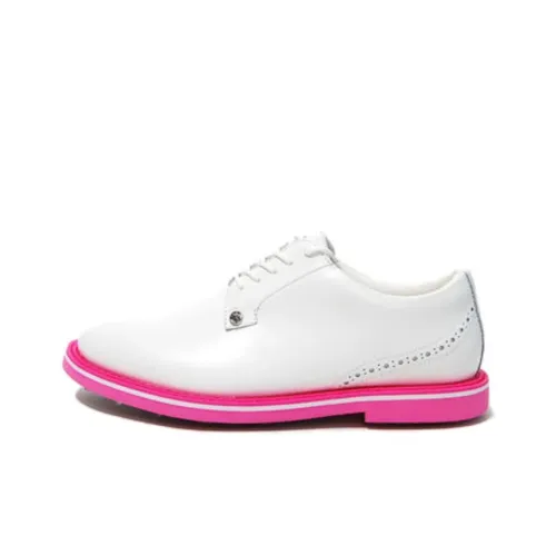 GFORE Golf Shoes Низкий Топ Белый Розовый Мужской