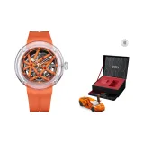 Стекло, оранжевый, циферблат