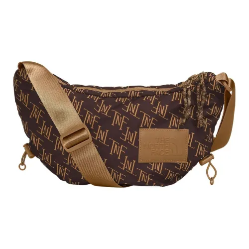 THE NORTH FACE NEVER STOP 3,1L Одно плечо Через плечо На открытом воздухе Сумка Нейлон Угольно-коричневый Женские