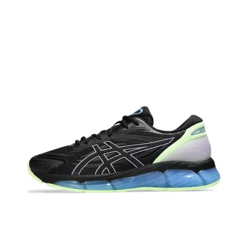 Asics Гель Quantum 360 Устойчивый к истиранию Низкий Топ Повседневные Беговые кроссовки Мужские Черный Синий Зеленый