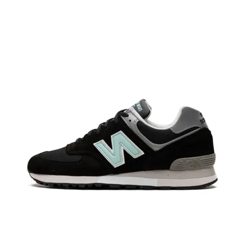 Studio FY7 x New Balance NB 576 Устойчивые к истиранию низкие беговые кроссовки для мужчин черные и синие