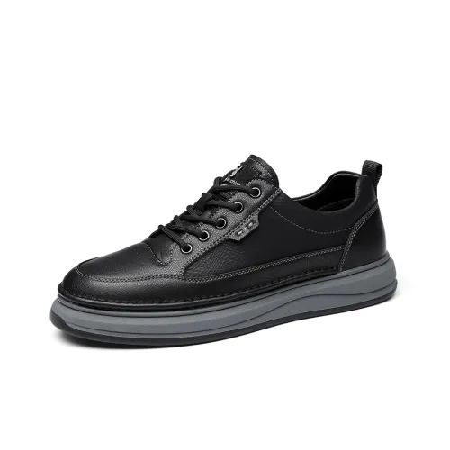 Playboy Мужские повседневные туфли Low Top Черные Мужские