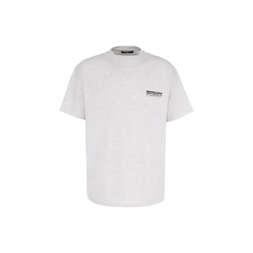 Balenciaga T-Shirt Regular Fit Men's Gray