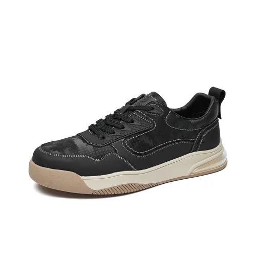 Скайтборд Кроссовки Kaiser Low Top Черные Мужские