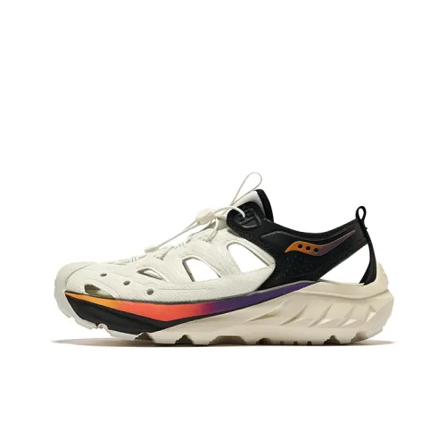 Saucony Cradle Low Топ Беговые кроссовки Унисекс Белый Черный Оранжевый