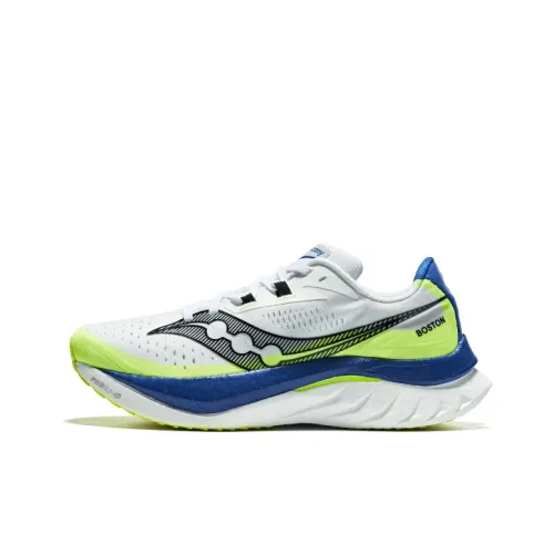 Saucony Endorphin Speed Brown 4 Беговые кроссовки Низкий верх Белый Синий Мужской