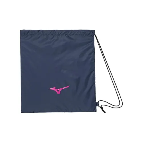 Mizuno Сумка для обуви из нейлона мешок для хранения унисекс морской синий и розовый