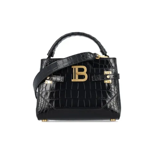 BALMAIN Телячья кожа Сумка через плечо сумка через плечо Женская Черная