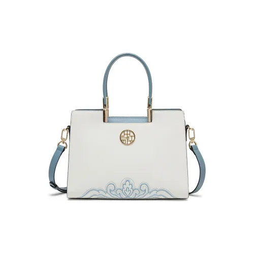 Geshiman Коровья кожа Сумка Стандартная Женская Экрю Королевский синий Абрикос Бургундский