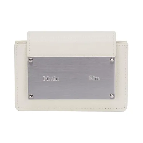 MATIN KIM Кожа Кошелек Унисекс Белый