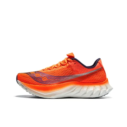 Saucony Endorphin Pro 4 Беговые кроссовки Низкий топ Оранжевый Мужской