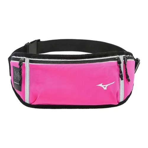 Mizuno PERFORMANCE Series Полиэстер Сумка через плечо Бананка Стандартная Унисекс Фантазийный Розовый