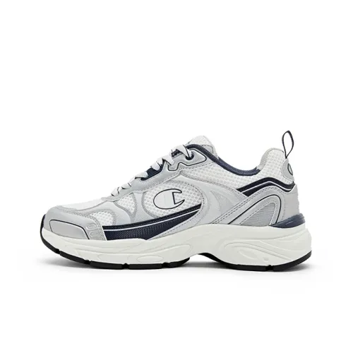 Champion Беговые кроссовки Low Top Серебристо-белые Унисекс