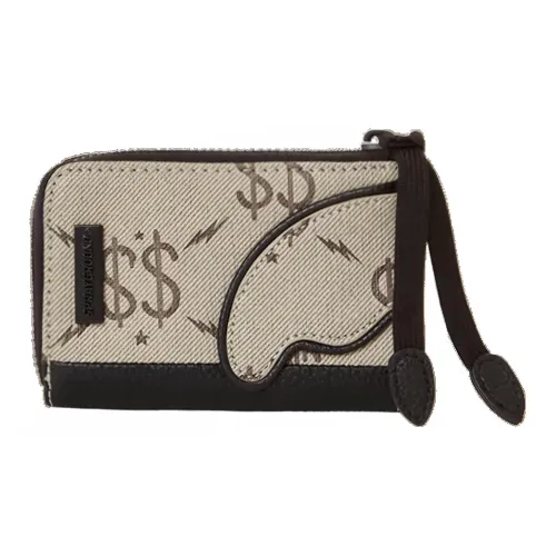 SPRAYGROUND ПВХ Кошелек Держатель для карт Кошелек Стандартный Унисекс Серый