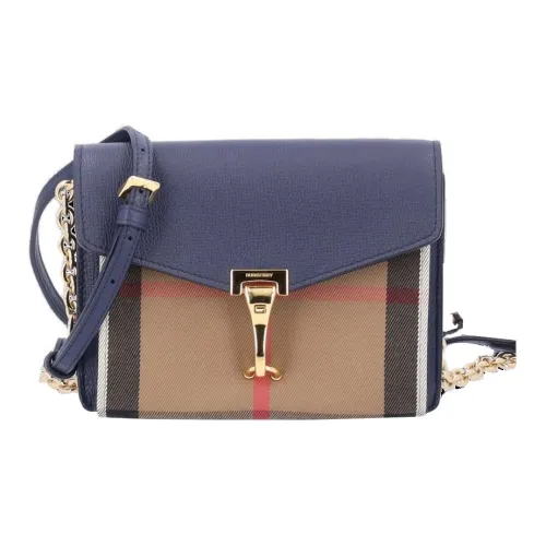 Burberry Кожа Сумка через плечо Женская Черная Синяя Коричневая