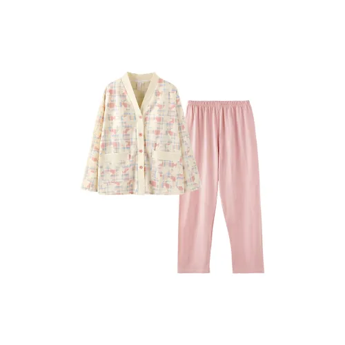 PBENO PD Пижамный комплект женский розовый