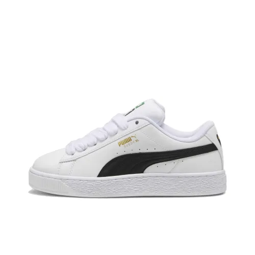 PUMA Suede XL Скейтборд Кроссовки Низкие Белый Черный Унисекс