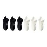 6 пар (Черный 3 + Белый 3)