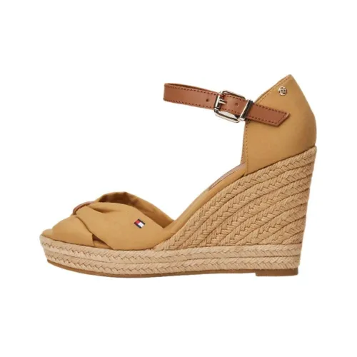 Tommy Hilfiger One Ремень Сандалии 7,5 см Женские Коричневый