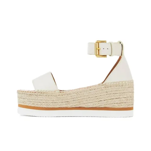 See By Chloe One Ремень Сандалии 5,5 см Женские Белые