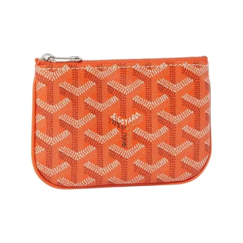 GOYARD Холст Key Pouch Nano Унисекс Оранжевый
