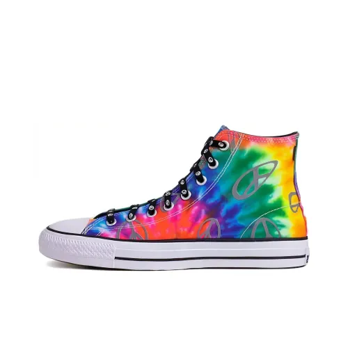 Converse Chuck Taylor All Star Pro Hi Tie Dye High Top Кеды Унисекс Радужный