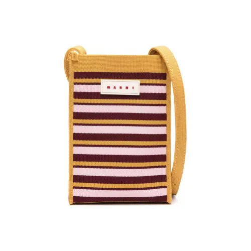 MARNI Полиэстер Сумка через плечо Сумка на плечо Женская Оранжевый Бордовый Розовый