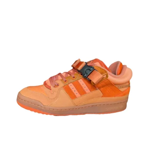 Bad Bunny x Adidas Originals FORUM Buckle Low Top Скейтборд Кроссовки Мужские Orange