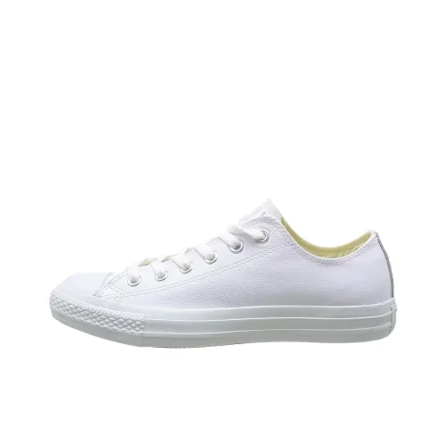 Converse Chuck Taylor All Star Кожа O Abrasion Resistant Низкие Кеды Унисекс Белые