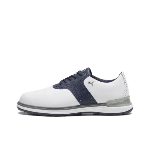 PUMA Avanti Low Топ Мужская обувь для гольфа Белый Синий