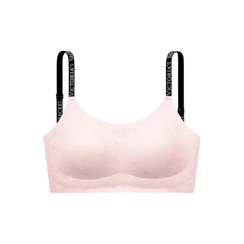 Victoria's Secret Jelly Strip Camisole Series Бюстгальтер Женский Пастельно-розовый