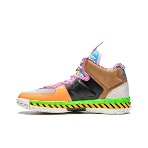 LINING WAY OF WADE 1 Устойчивый к истиранию Дышащая Баскетбольная Обувь Мужская Белая