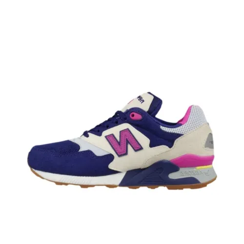 New Balance NB 878 Устойчивый к истиранию Дышащий Низкий Верх Повседневная Обувь Унисекс Синий Фиолетовый
