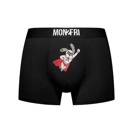 Mon 2 Fri Коробка 1 Пачка Черные Мужские Боксеры