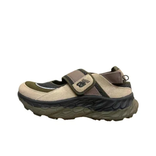 New Balance Slip-resistant Дышащая Устойчивая к истиранию Обувь для активного отдыха Мужская Зеленая Бежевая