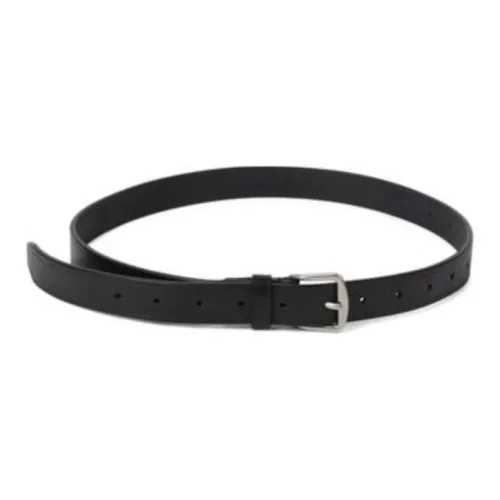 Lemaire Однотонный Шпилька Кожаные ремни Женские Черный