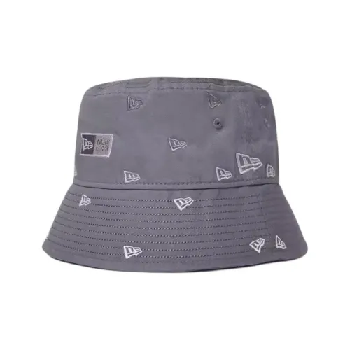 New Era Cotton Bucket Hats Унисекс Серый